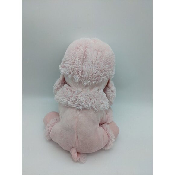 Goffa Pink Poodle  dog plush stuffed animal  toy 12" - Picture 5 of 8